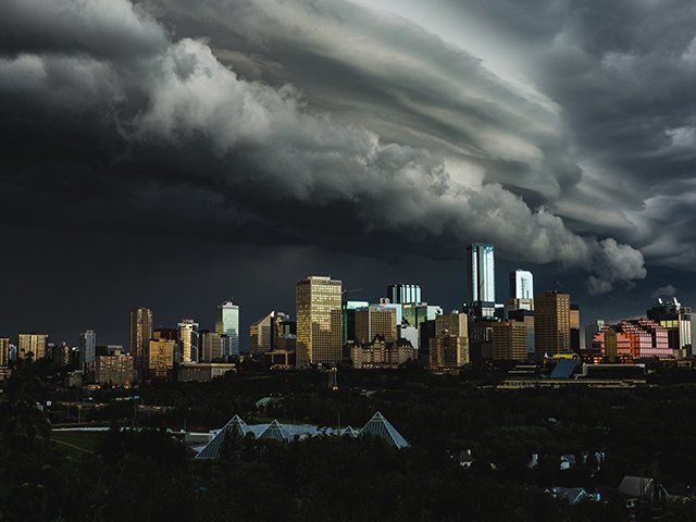 a storm is coming